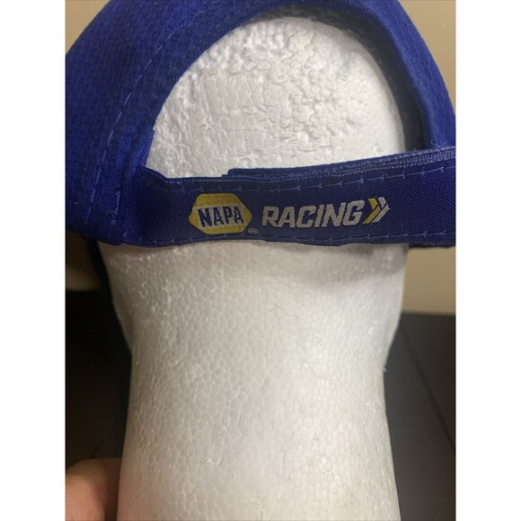 Vintage NAPA Racing Chase Elliott 9 Blue Adjustable Trucker Hat Ball Cap - Picture 5 of 9